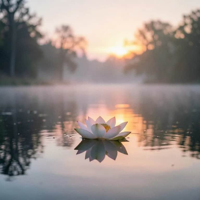 Sunrise Over Quiet Water