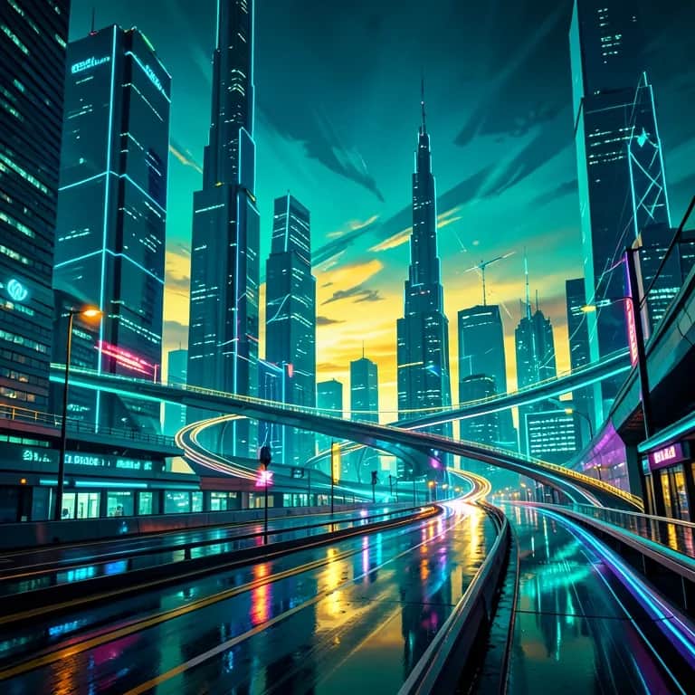 Neon Pulse Run
