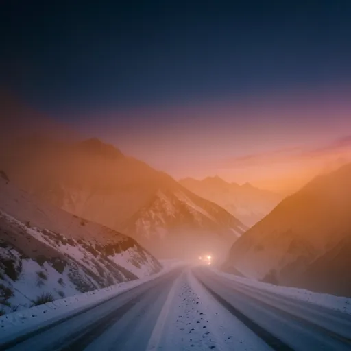 Over Fjellet I Kveld