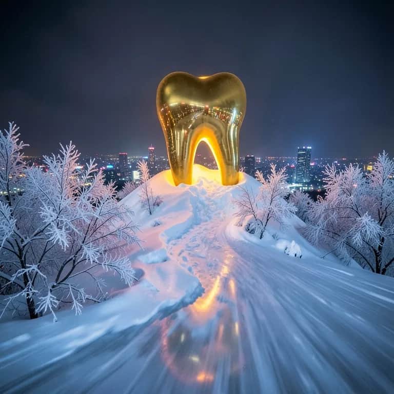 Gold teeth in Hokkaido