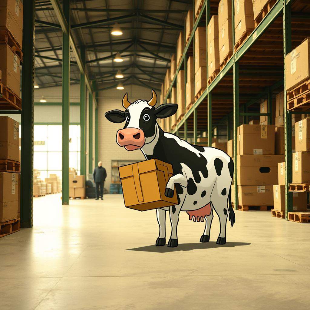 Square Cow Motto