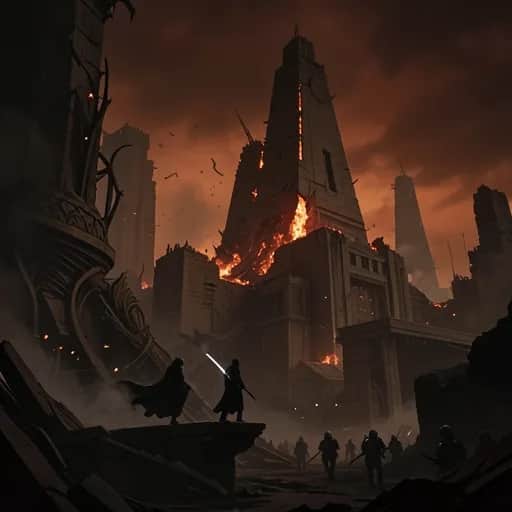 Temple Blues at Sundown