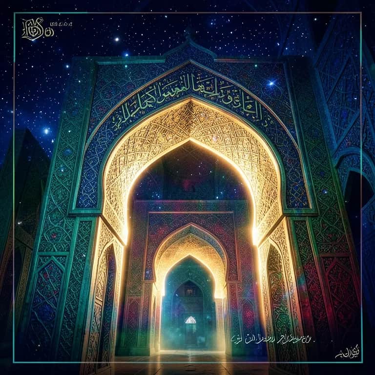 على بابك