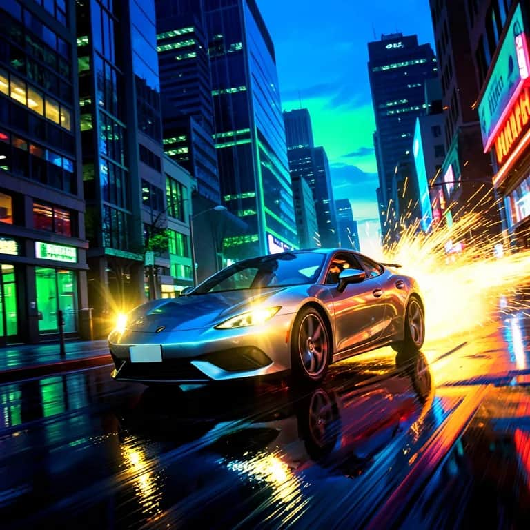 Chromed-Out Midnight Run