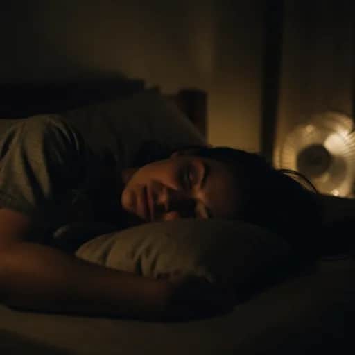 Staring at the ceiling