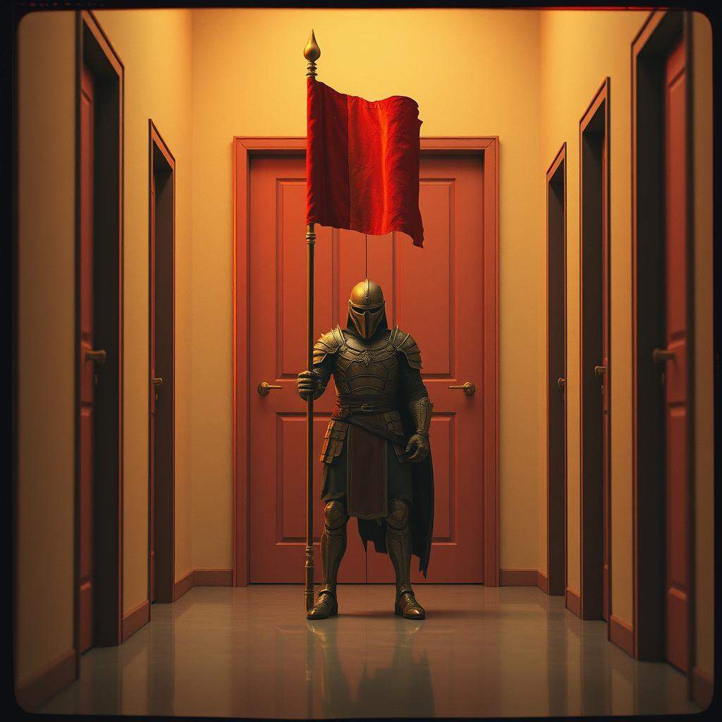 Closed door