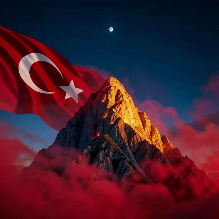 AY YILDIZLA ZİRVEYE