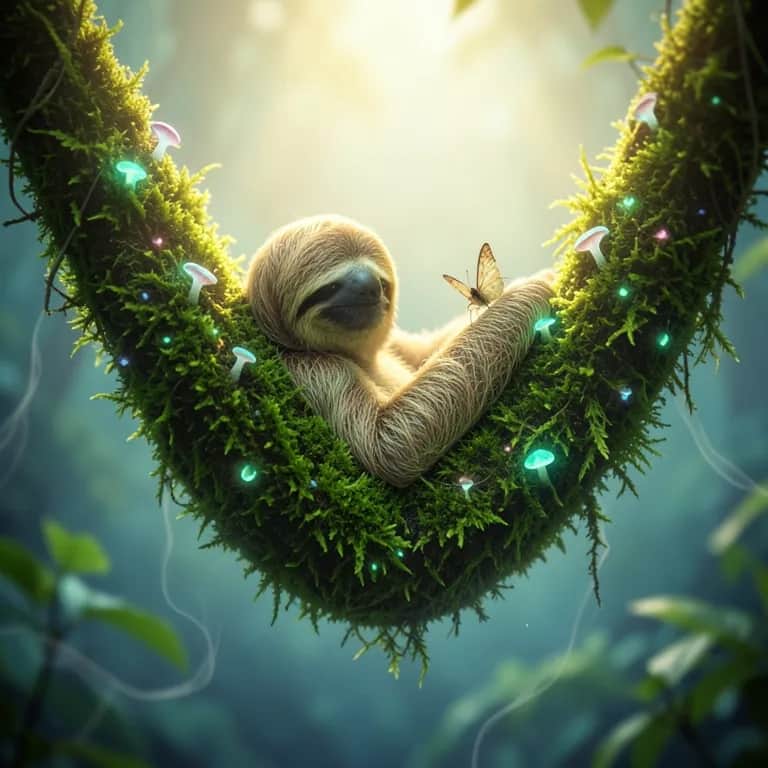 The sloth the moth the moss and the tardigrade. Final real raw