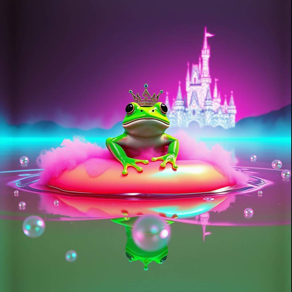 Damn, my frog turned into a prince!