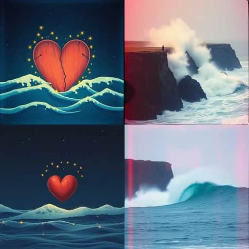 Deadly pain without a breath. Lost love.