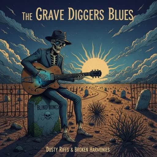 Country and Blues music.