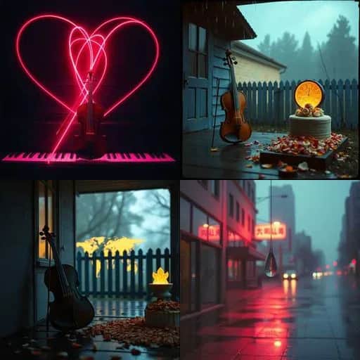 Sad love songs mostly