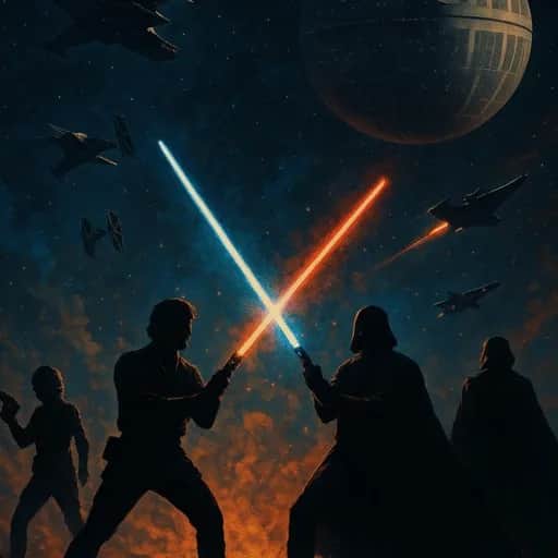 Galaxy of stars and war