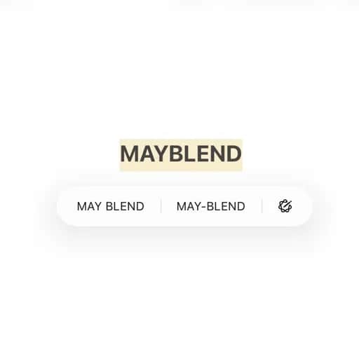 Mayblend