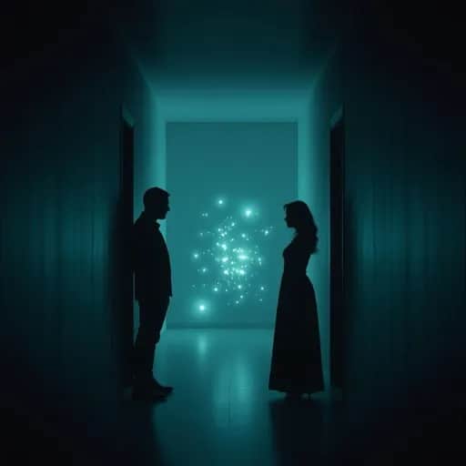 Thin line between dark and light