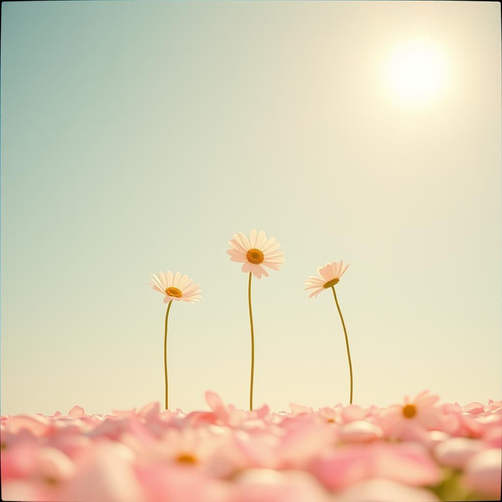 Three Blossoms of the Day