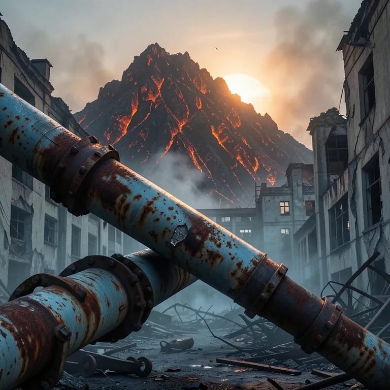 Behind the Slag Heaps