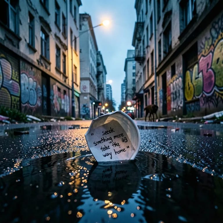Paper cup fortune