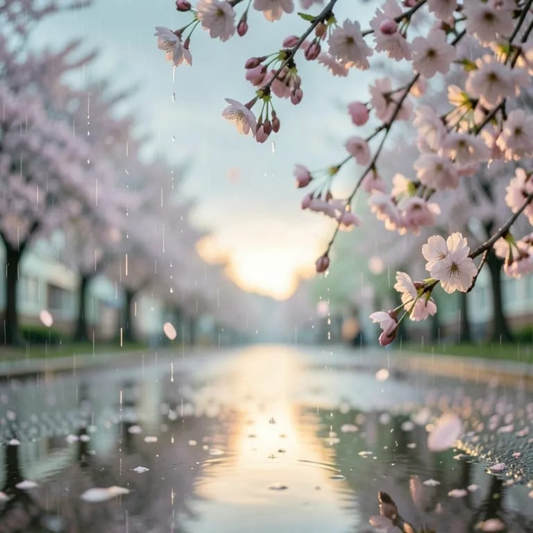 Rain In Springtime
