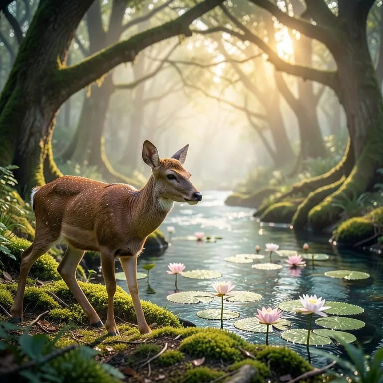 Moss and River