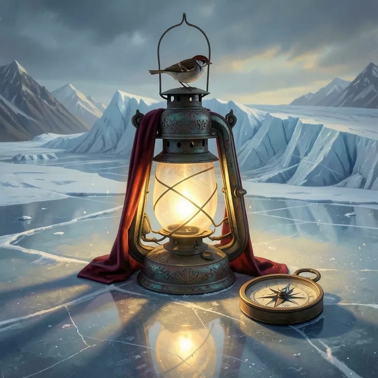 Lantern and Compass