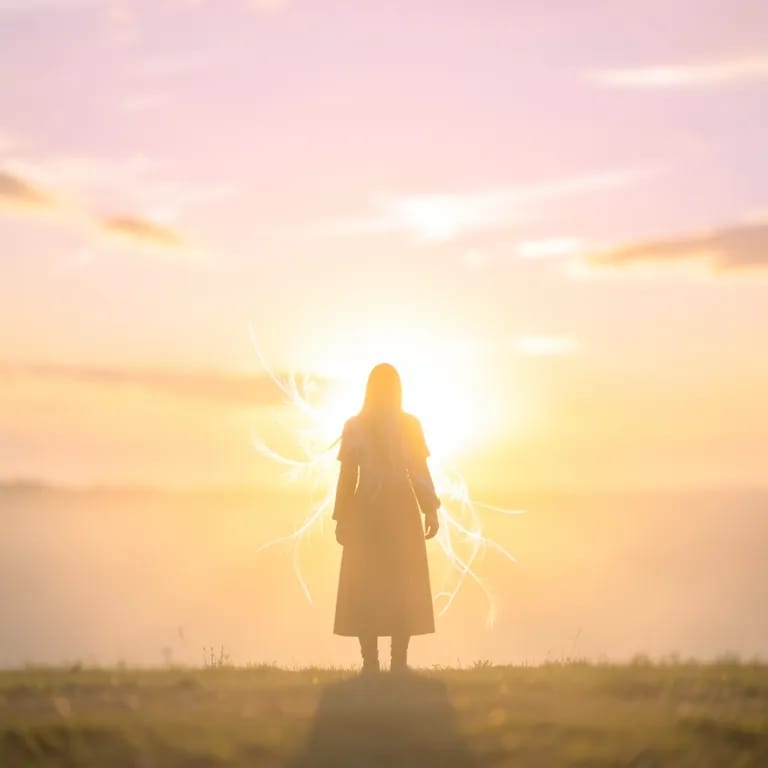 into the light