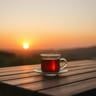 Senja & Teh Hangat