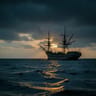 The Hull and Mast and Sail